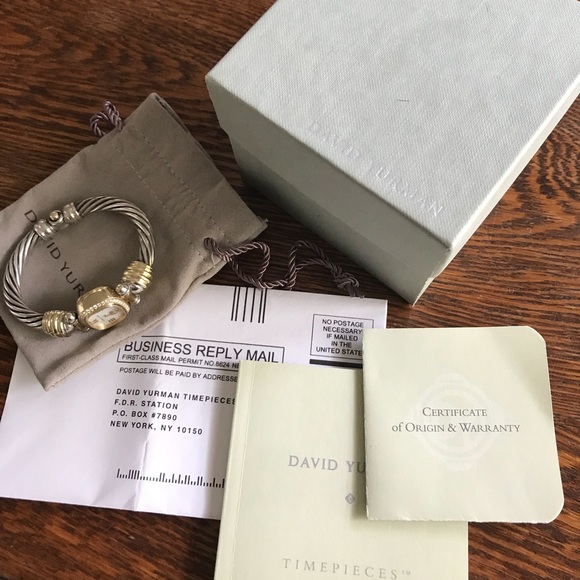 David Yurman diamond bezel watch - Picture 8 of 8
